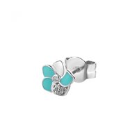 Solo pendiente Rosato Mujer in Plata Zirconia RZAL001 - RZAL001